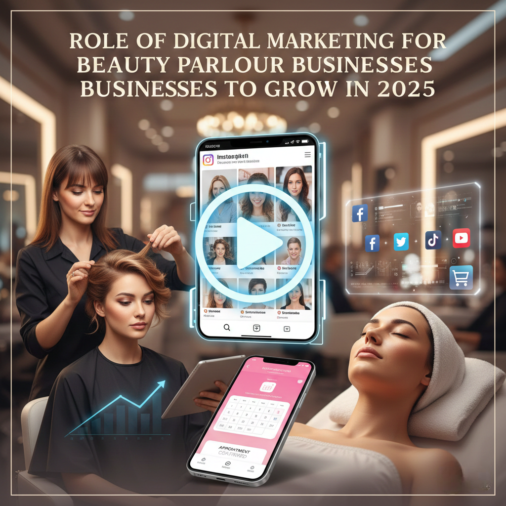 digital marketing for beauty parlours, salon digital marketing, beauty parlour online promotion, beauty salon website design, Google My Business for salons, SEO for beauty parlours, Instagram marketing for salons, Facebook ads for beauty parlours, beauty parlour branding, online beauty services marketing, local SEO for parlours, salon online booking, digital marketing for salons, beauty parlour business growth, social media for salons, website for beauty parlour